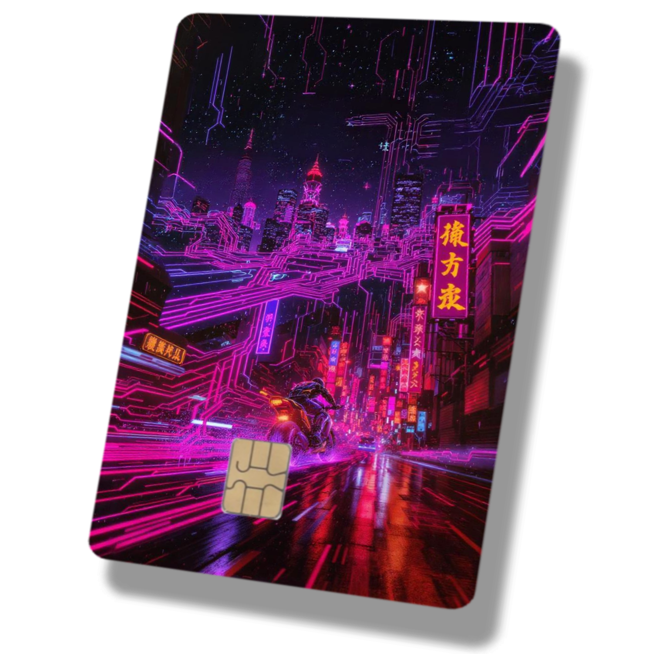 Cyberpunk City Skyline