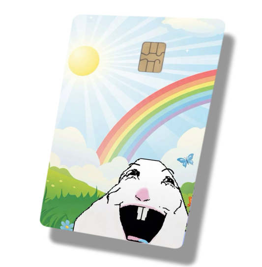 Goofy Hamster Rainbow Meme