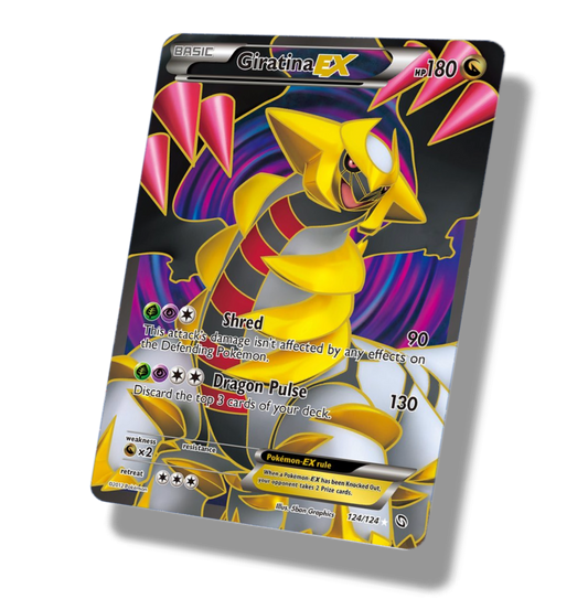 Pokemon Giratina EX Full Art 124/124