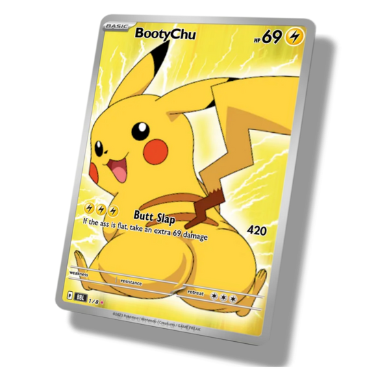 Pokemon Pikachu Bootychu