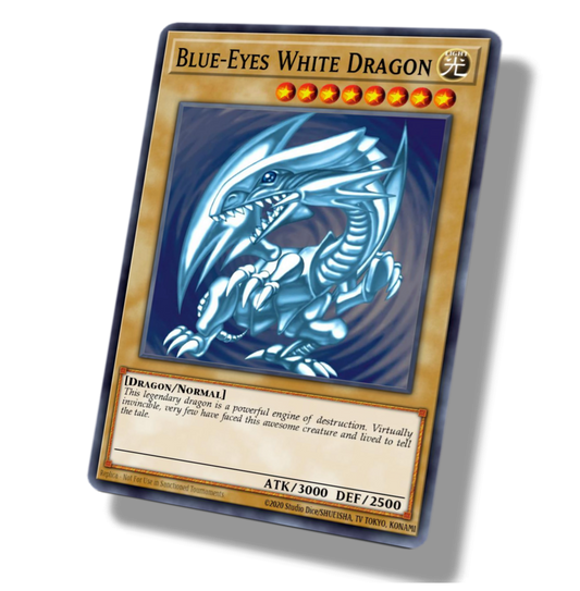 YuGiOh Blue Eyes White Dragon