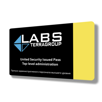 Escape from Tarkov Terragroup Labs Key Card