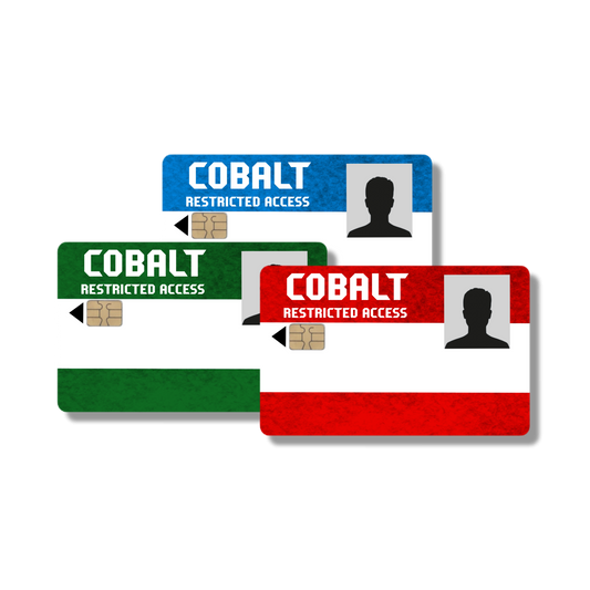 Rust Cobalt Card