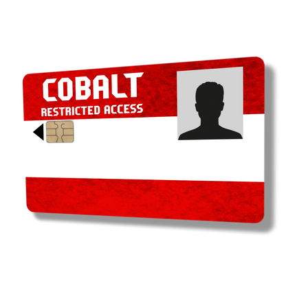 Rust Cobalt Card