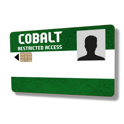 Rust Cobalt Card