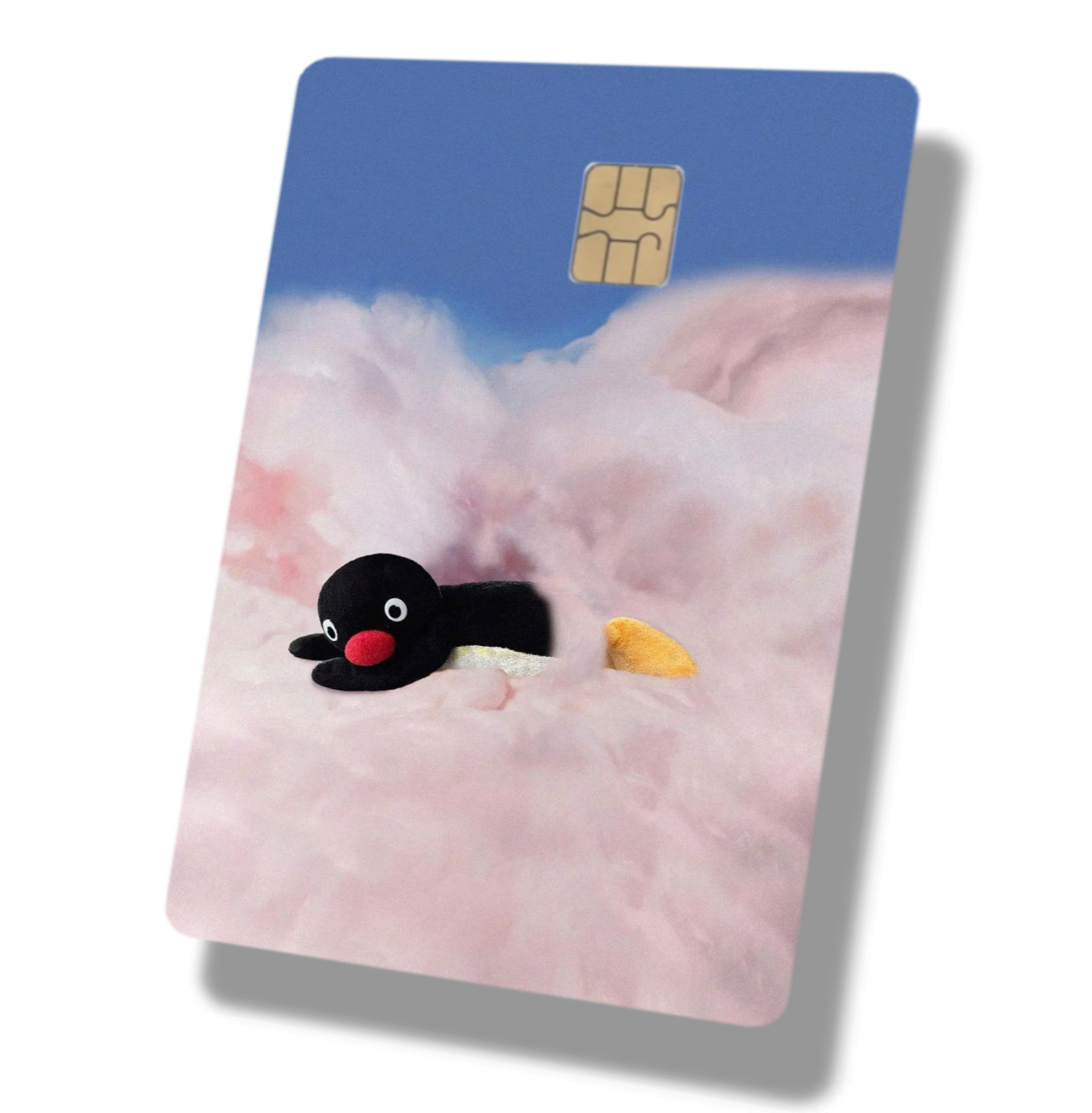 Penguin Cotton Candy Clouds