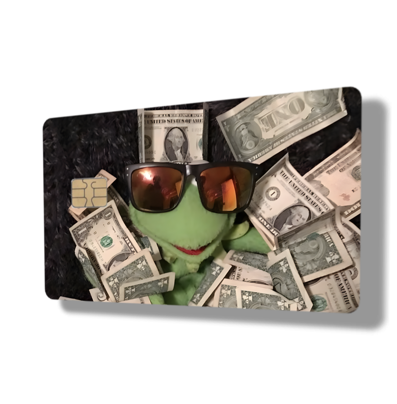 Frog Raining In Money