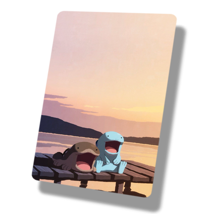 Pokemon Clogsire & Quagsire