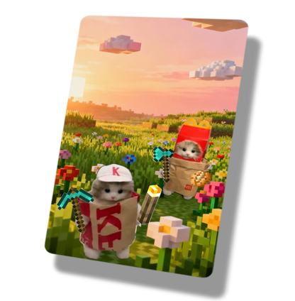 Minecraft Food Cats Flower Field
