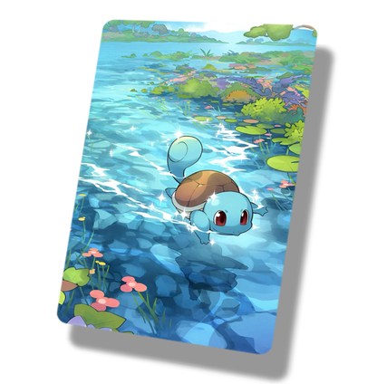 Pokemon Squirtle Swimming