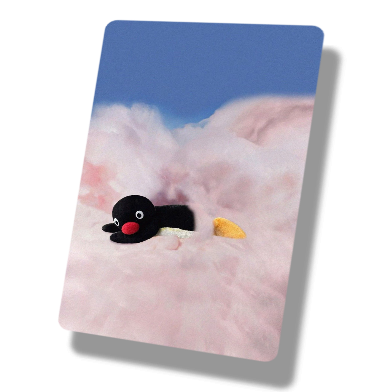 Penguin Cotton Candy Clouds