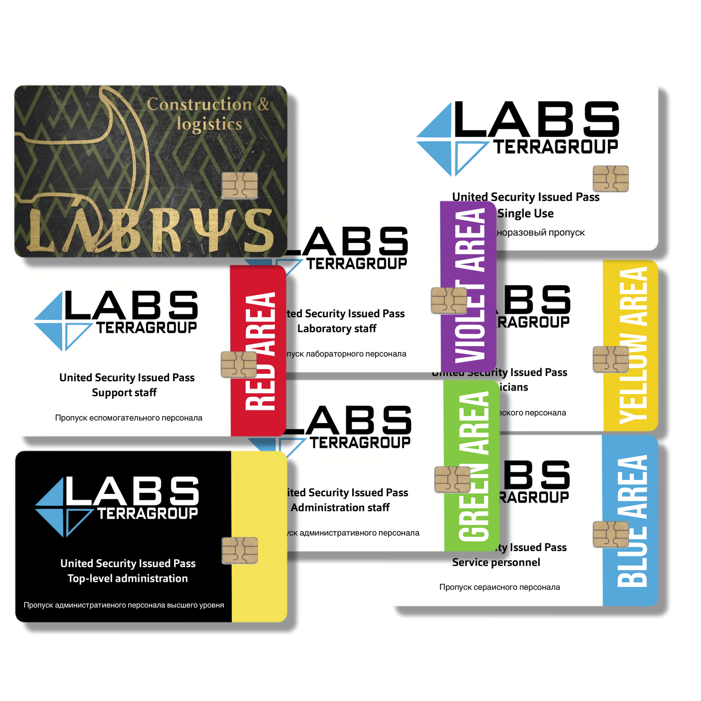 Escape from Tarkov Terragroup Labs Key Card