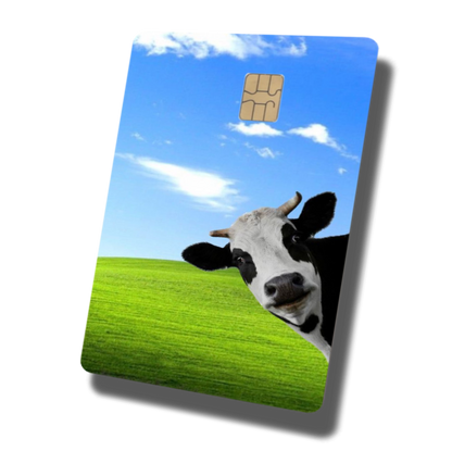 Grass & Space Cow Meme