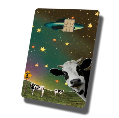 Grass & Space Cow Meme