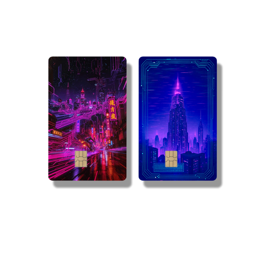 Cyberpunk City Skyline