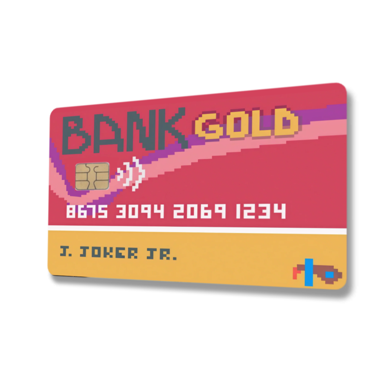 Balatro Clown, Bank Card and Drivers License