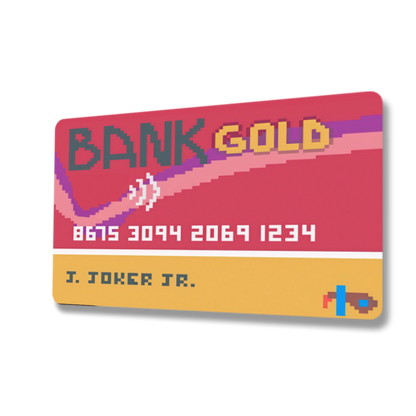 Balatro Clown, Bank Card and Drivers License