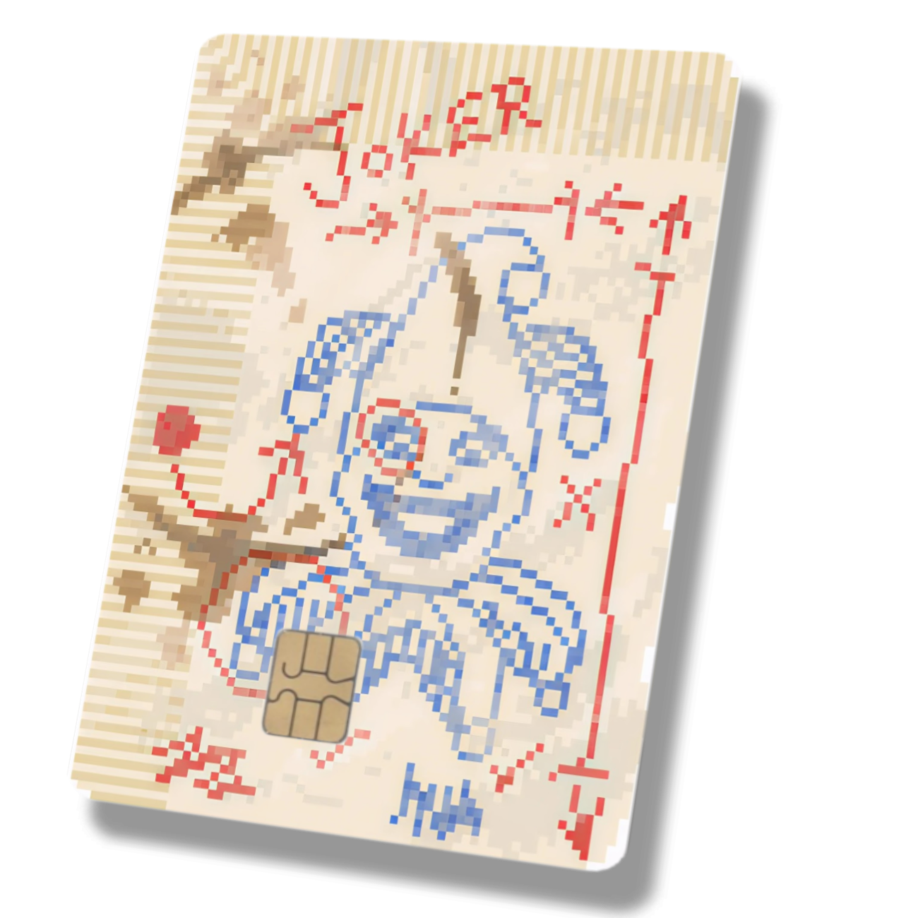 Balatro Clown, Bank Card and Drivers License