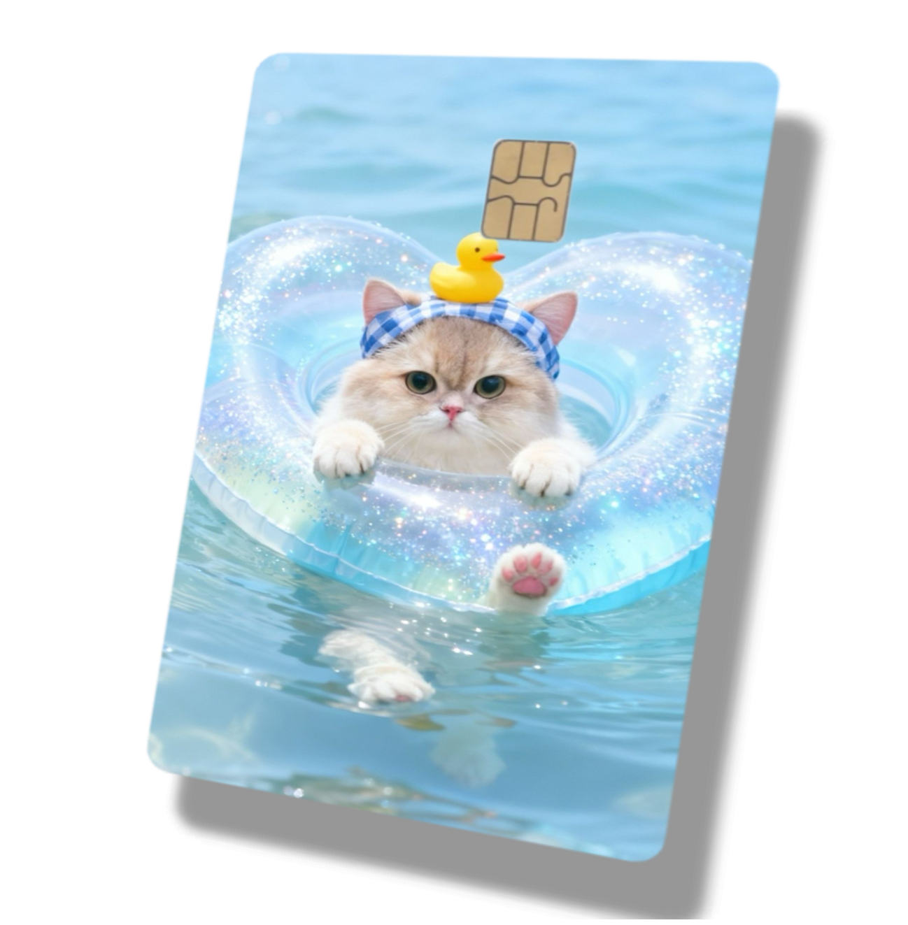 Cat With Rubber Duck