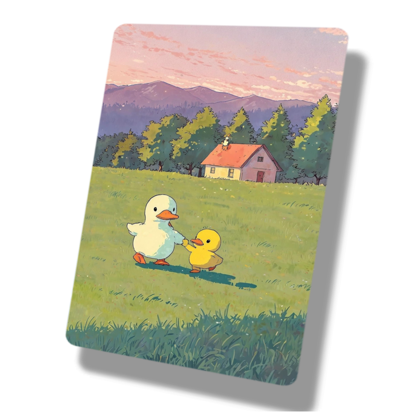 Ducks in a Farm House