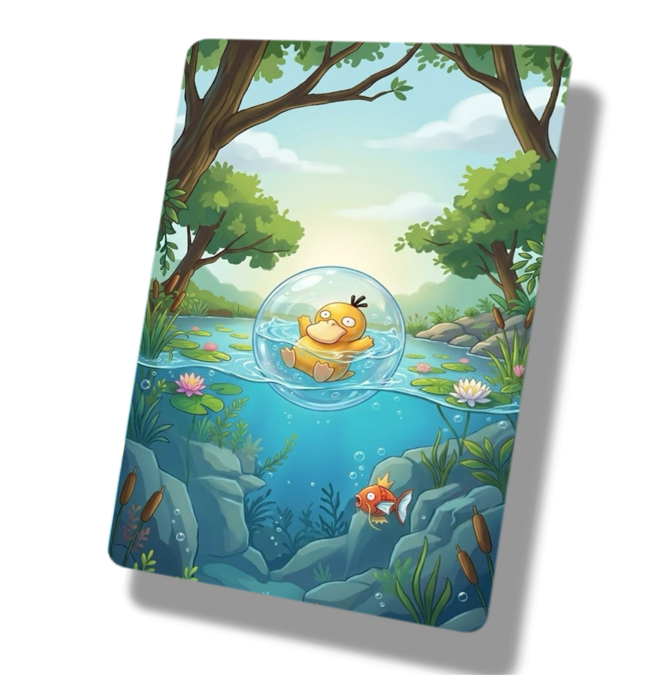Pokemon Psyduck Swimming