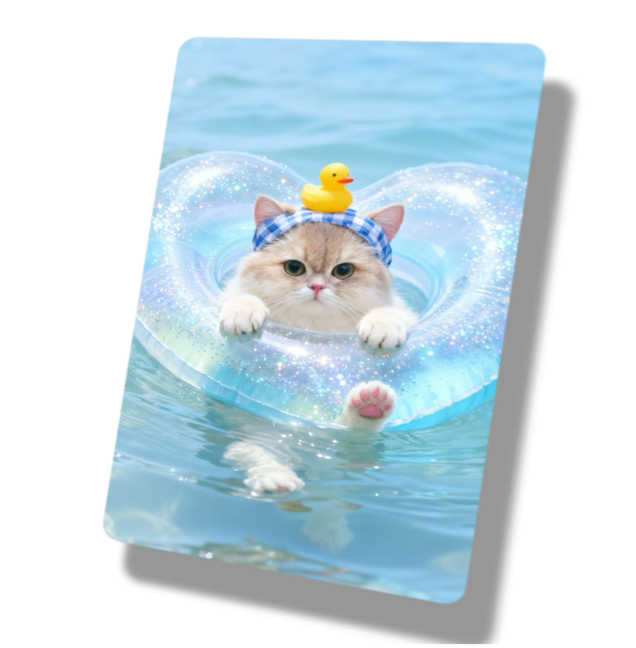 Cat With Rubber Duck