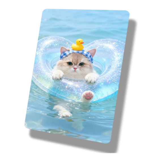 Cat With Rubber Duck