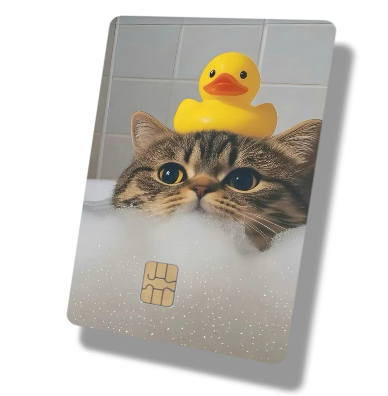 Cat Bubbles and a Rubber Duck