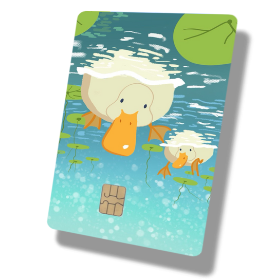 Two Ducks Swimming