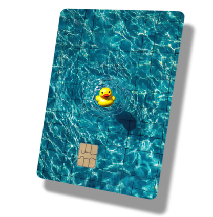 Rubber Duck in a Pool