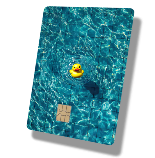 Rubber Duck in a Pool