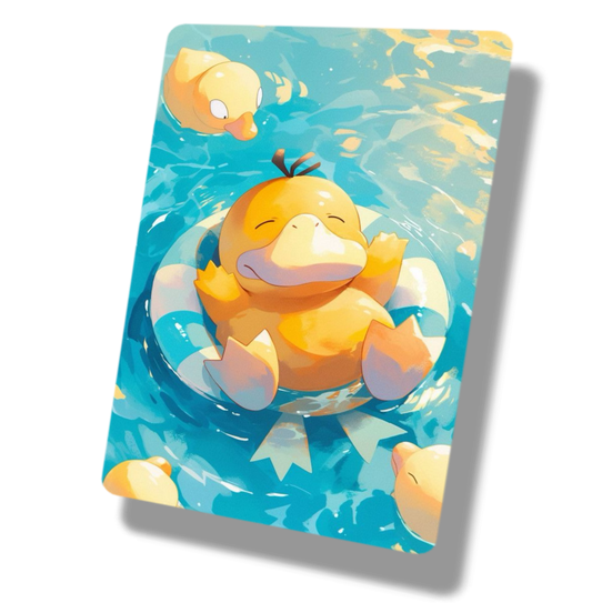 Pokemon Swimming Psyduck
