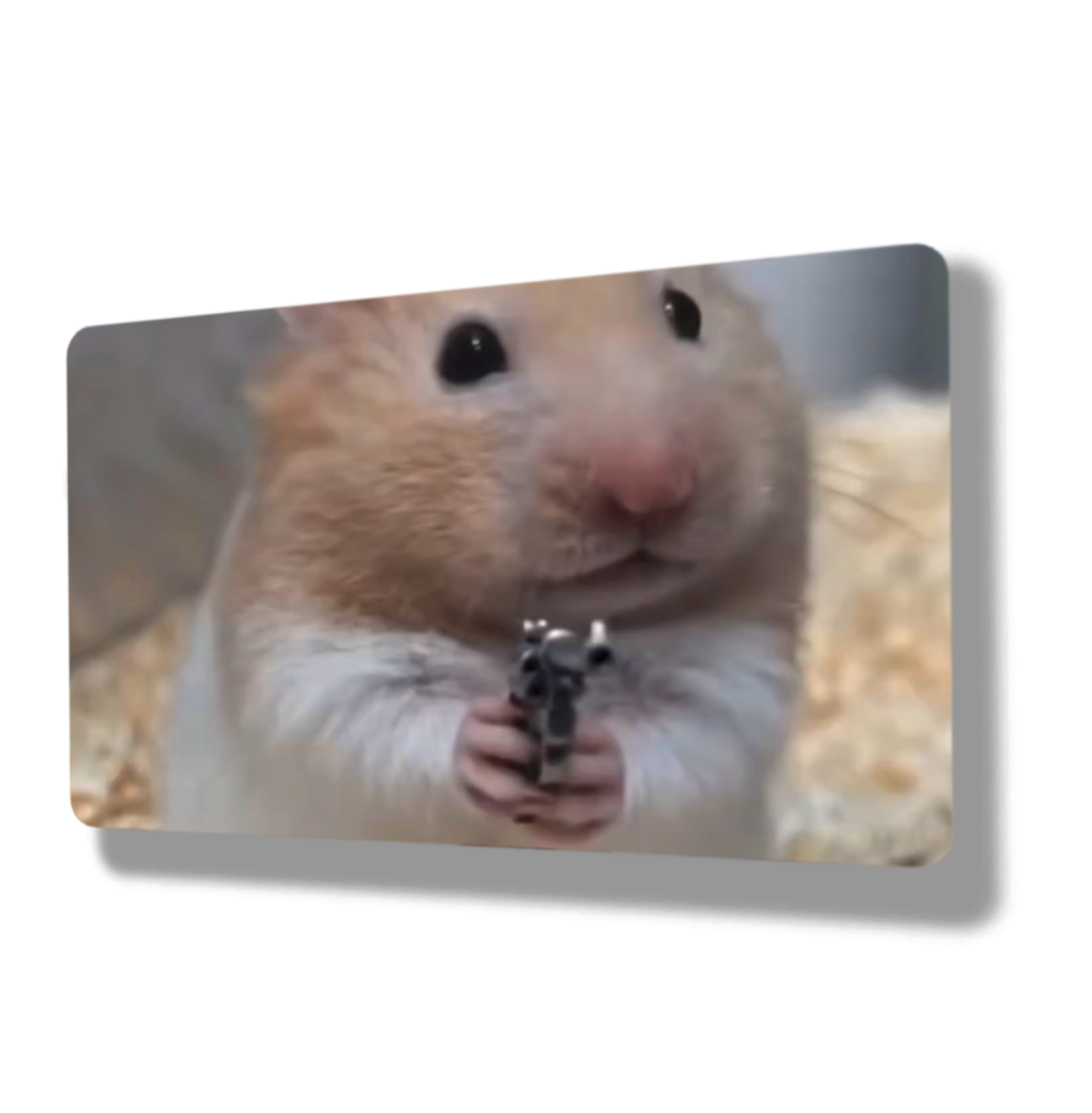 Threatening Hamster Meme