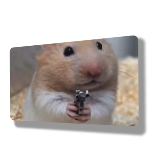 Threatening Hamster Meme