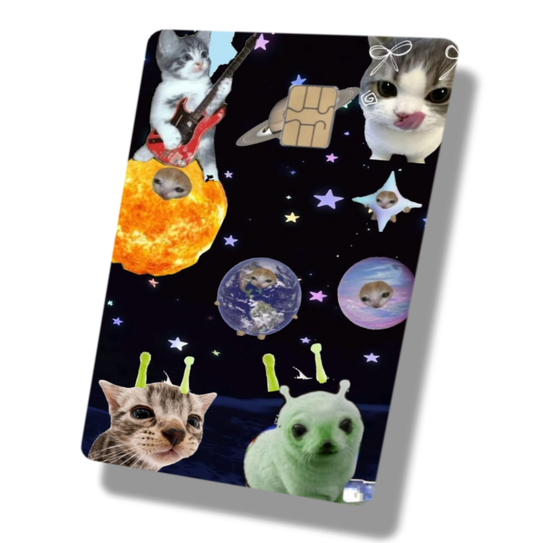 Space Alien Cats Meme