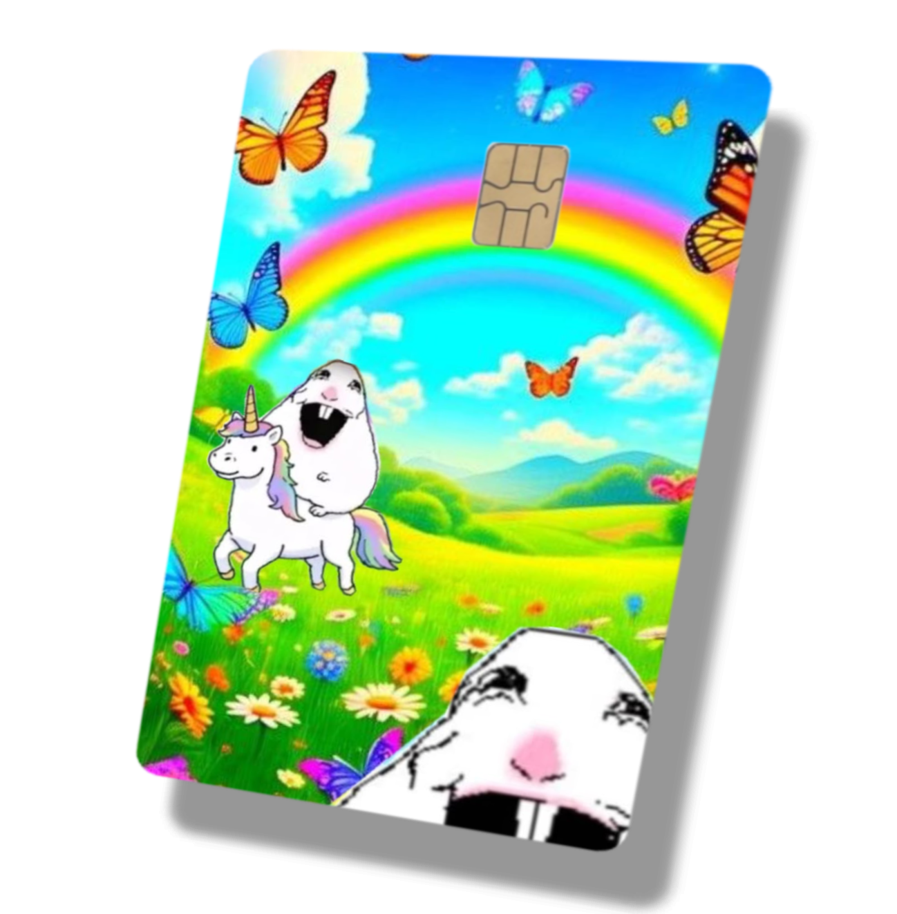 Goofy Hamster Butterfly Meme