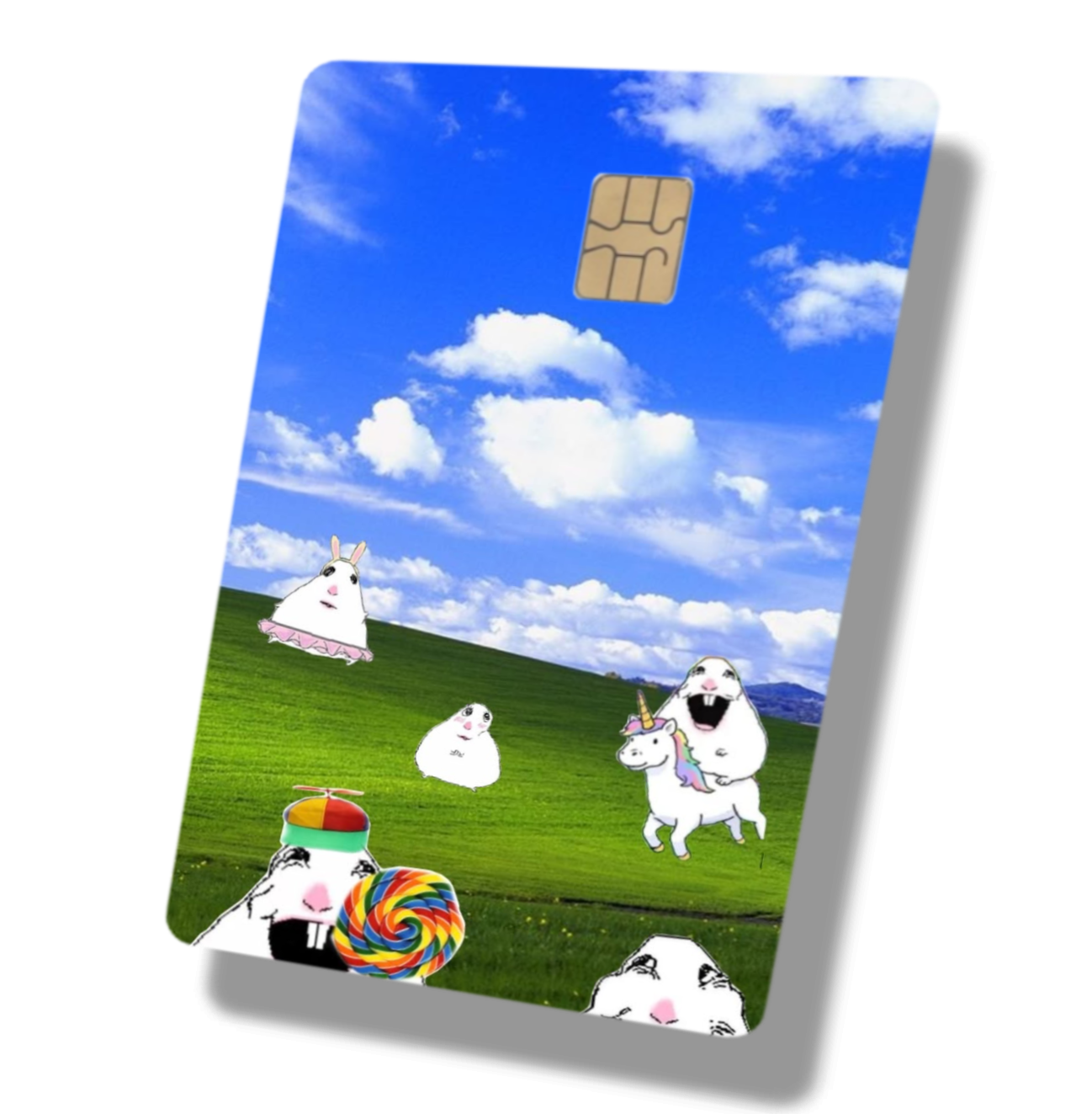 Goofy Hamster Field Meme