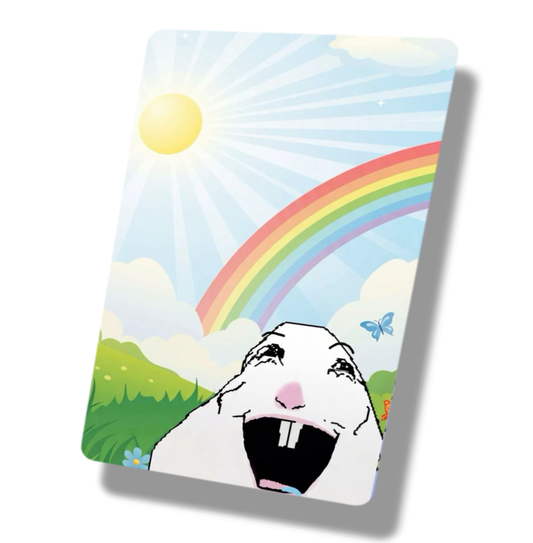 Goofy Hamster Rainbow Meme