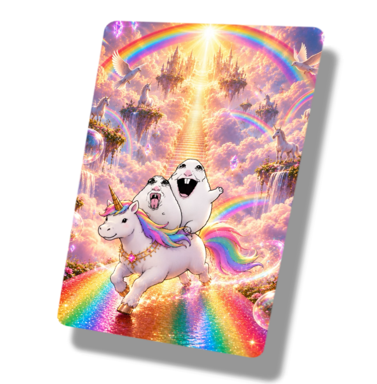Double Hamsters Heaven Meme