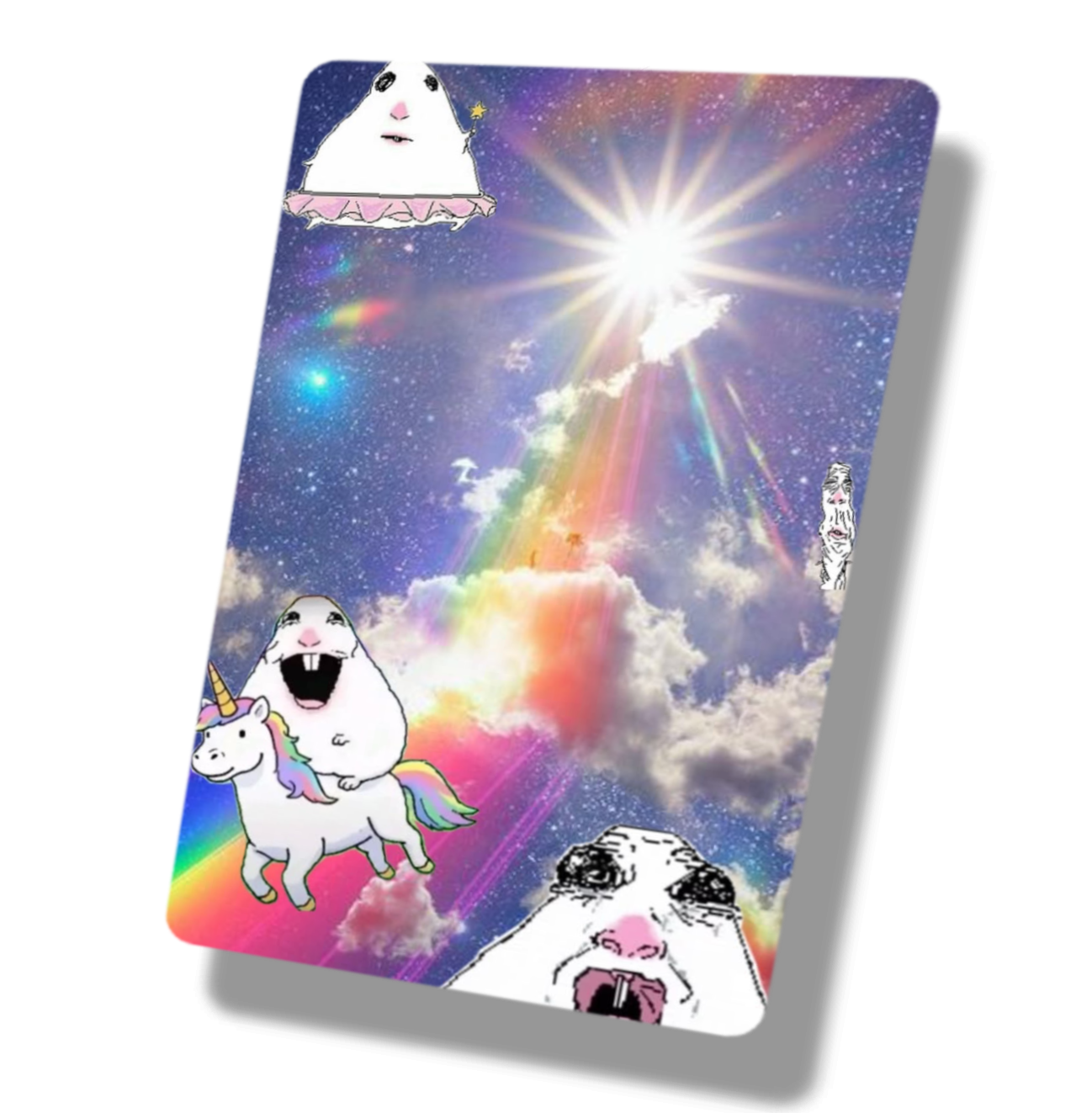 Goofy Hamster Heaven Meme
