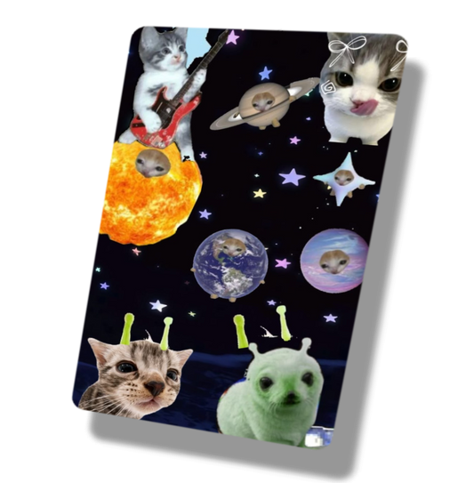Space Alien Cats Meme