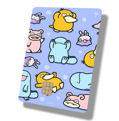 Psyduck, Oshawott, Goomy