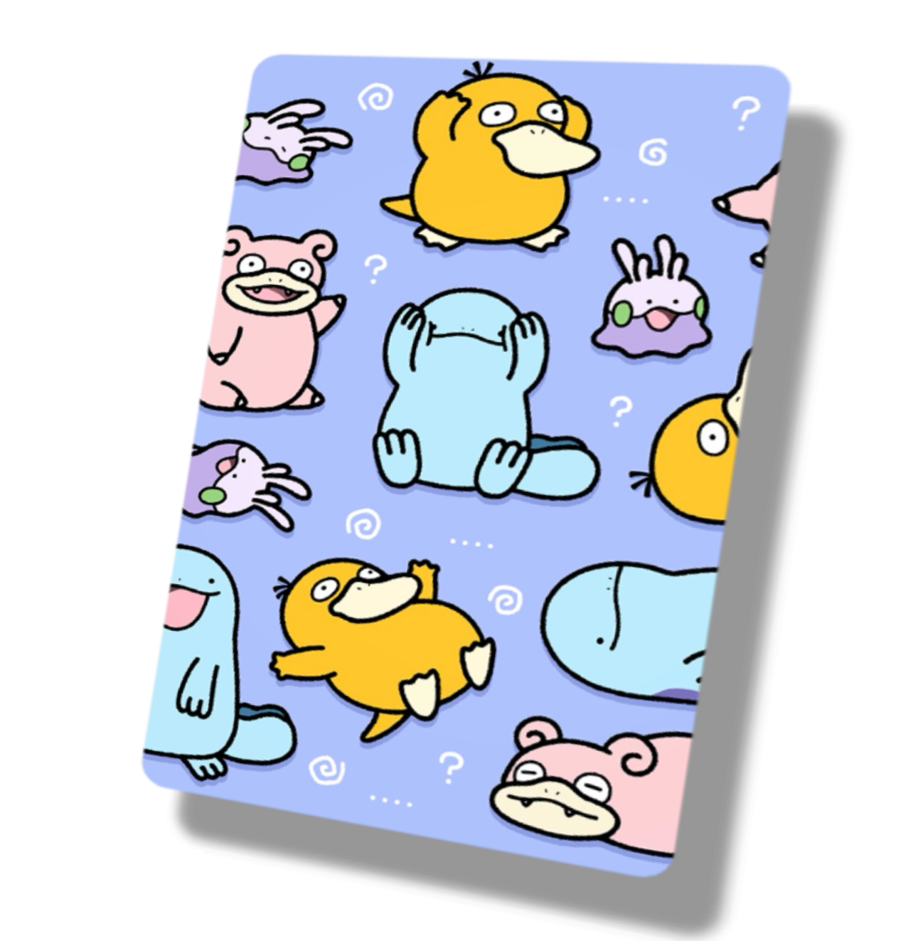 Psyduck, Oshawott, Goomy