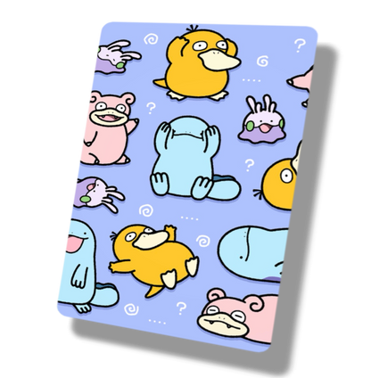 Psyduck, Oshawott, Goomy