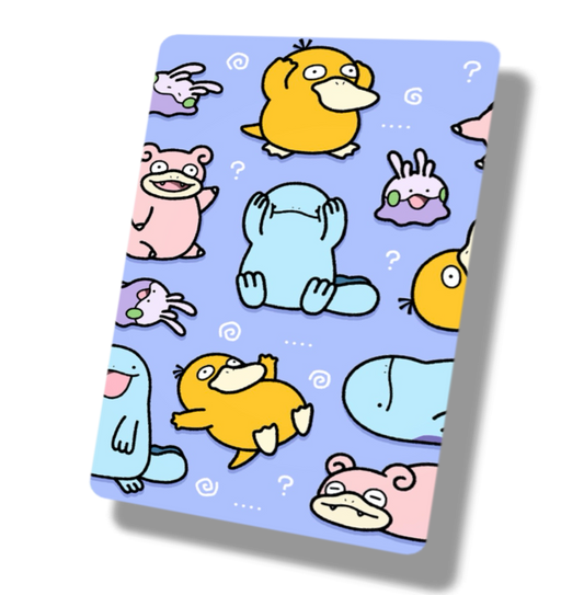 Psyduck, Oshawott, Goomy
