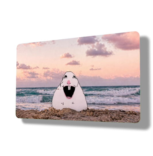 Goofy Hamster Beach Meme