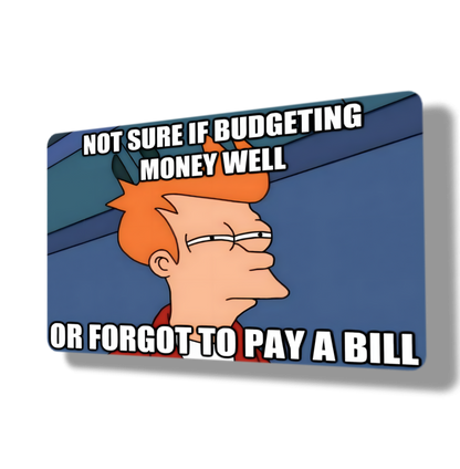 Not Sure If Budgeting Money Well Or Forgot To Pay A Bill