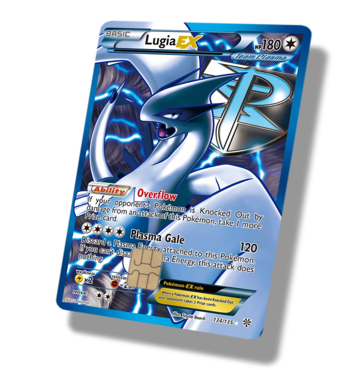 Pokemon Lugia EX Full Art 134/135