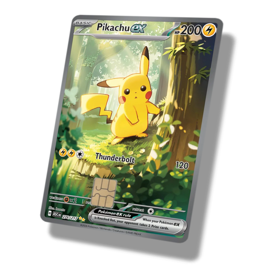 Pokemon Pikachu EX Full Art 276/217