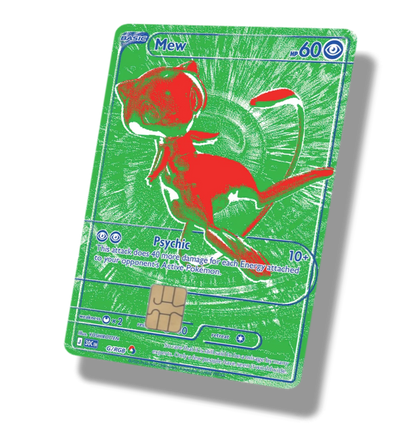 Pokemon RGB Green Mew Full Art
